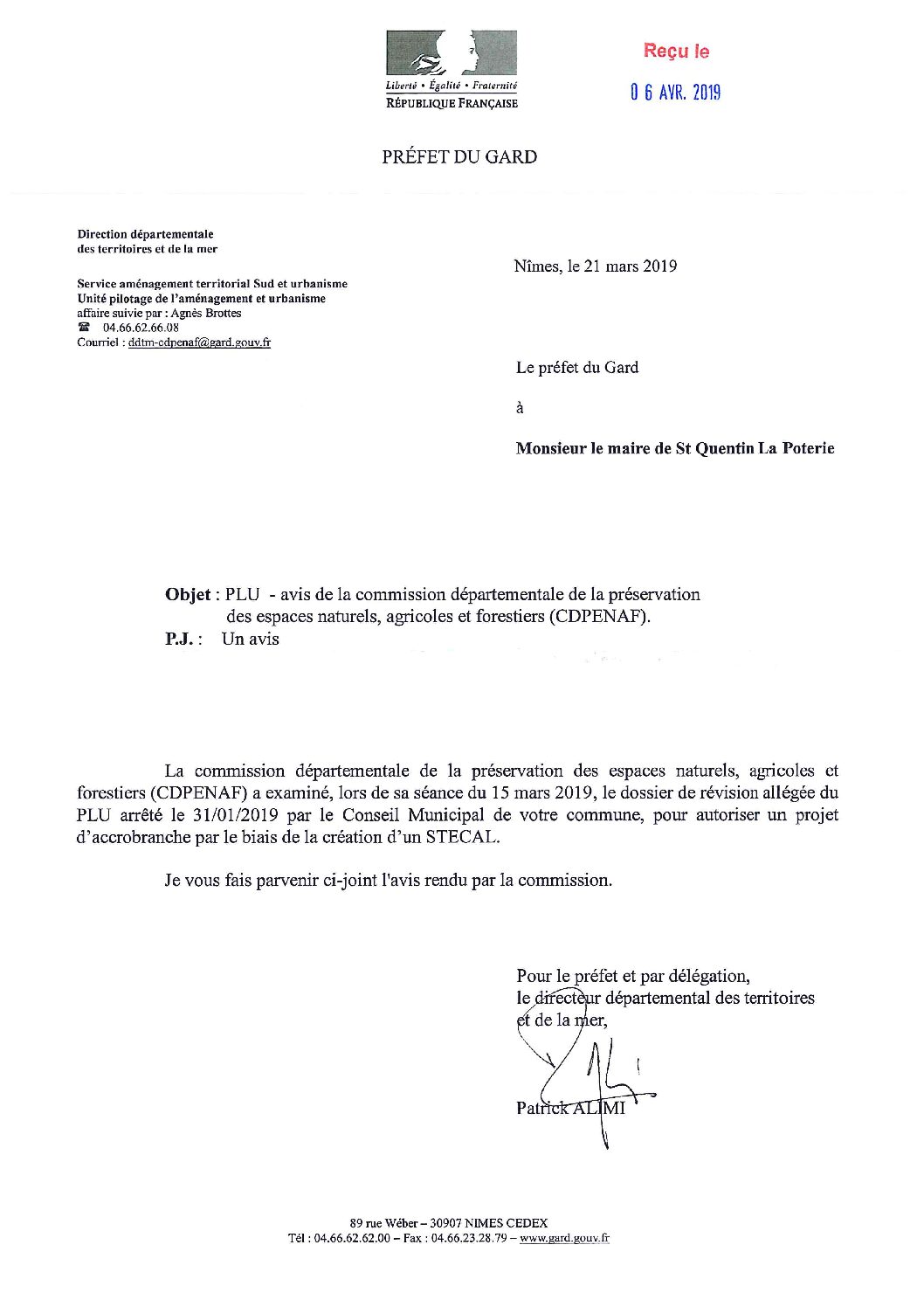 Aperçu du fichier Avis de la commission 