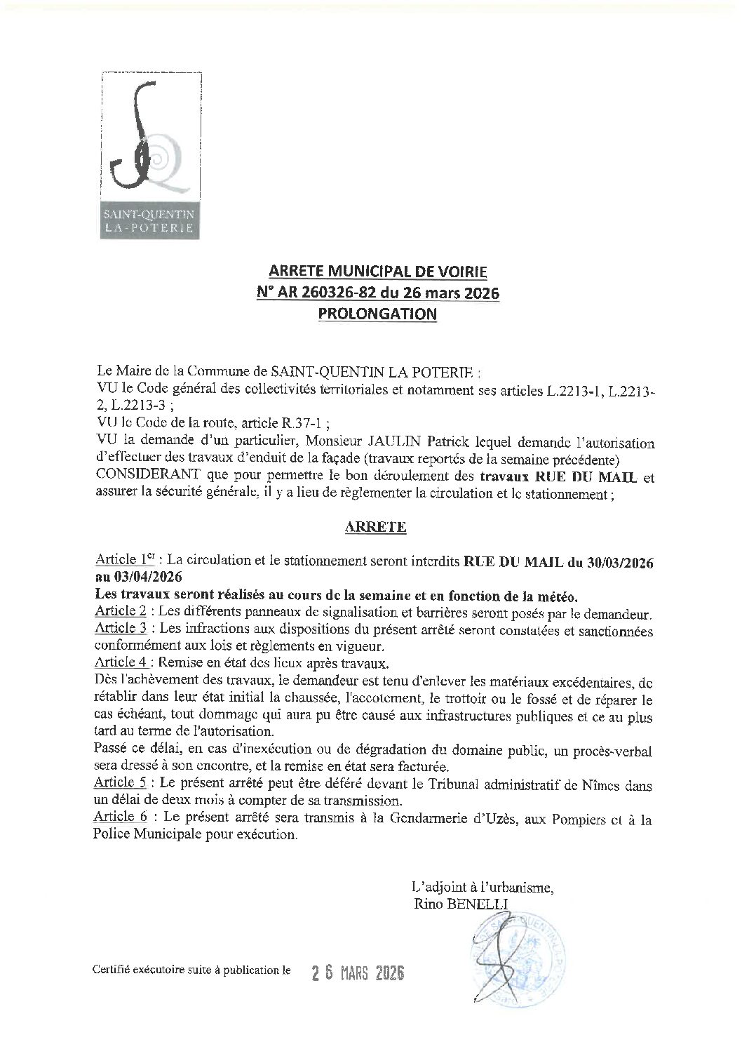 Aperçu du fichier N°AR260326-82 TRAVAUX ENDUIT DE LA FAÇADE CHEZ M.JAULIN PATRICK RUE DU MAIL 