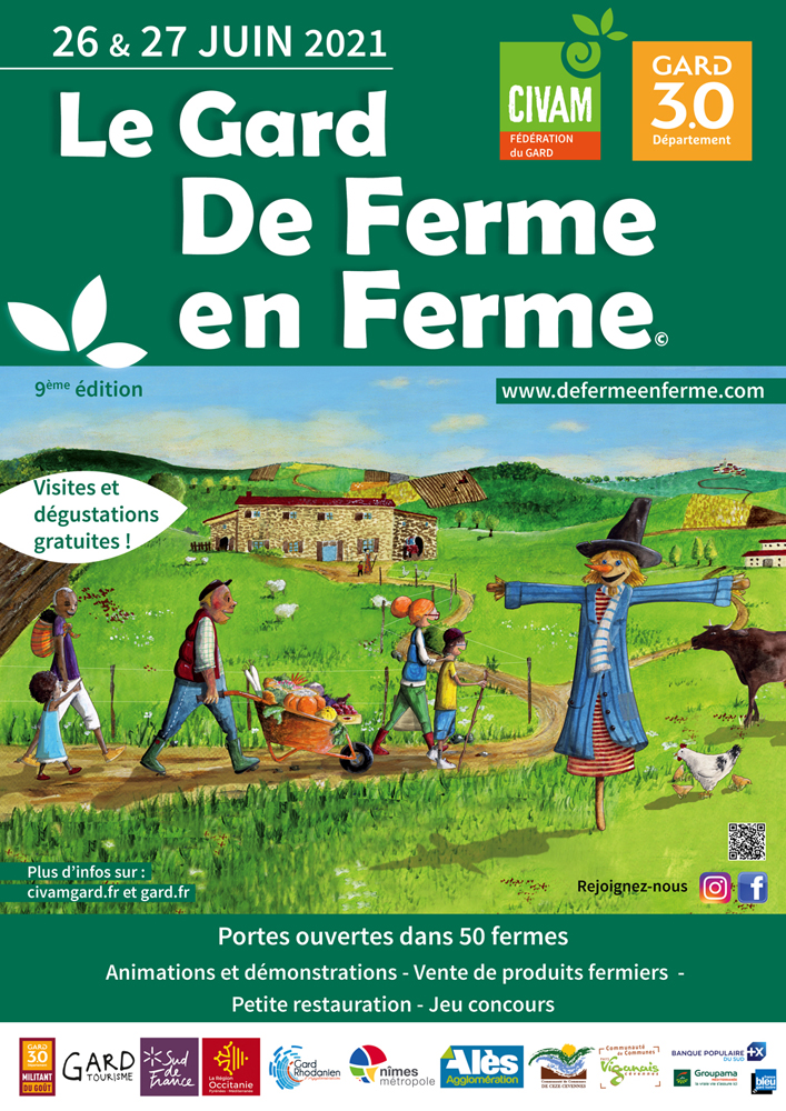 Le Gard de Ferme en Ferme