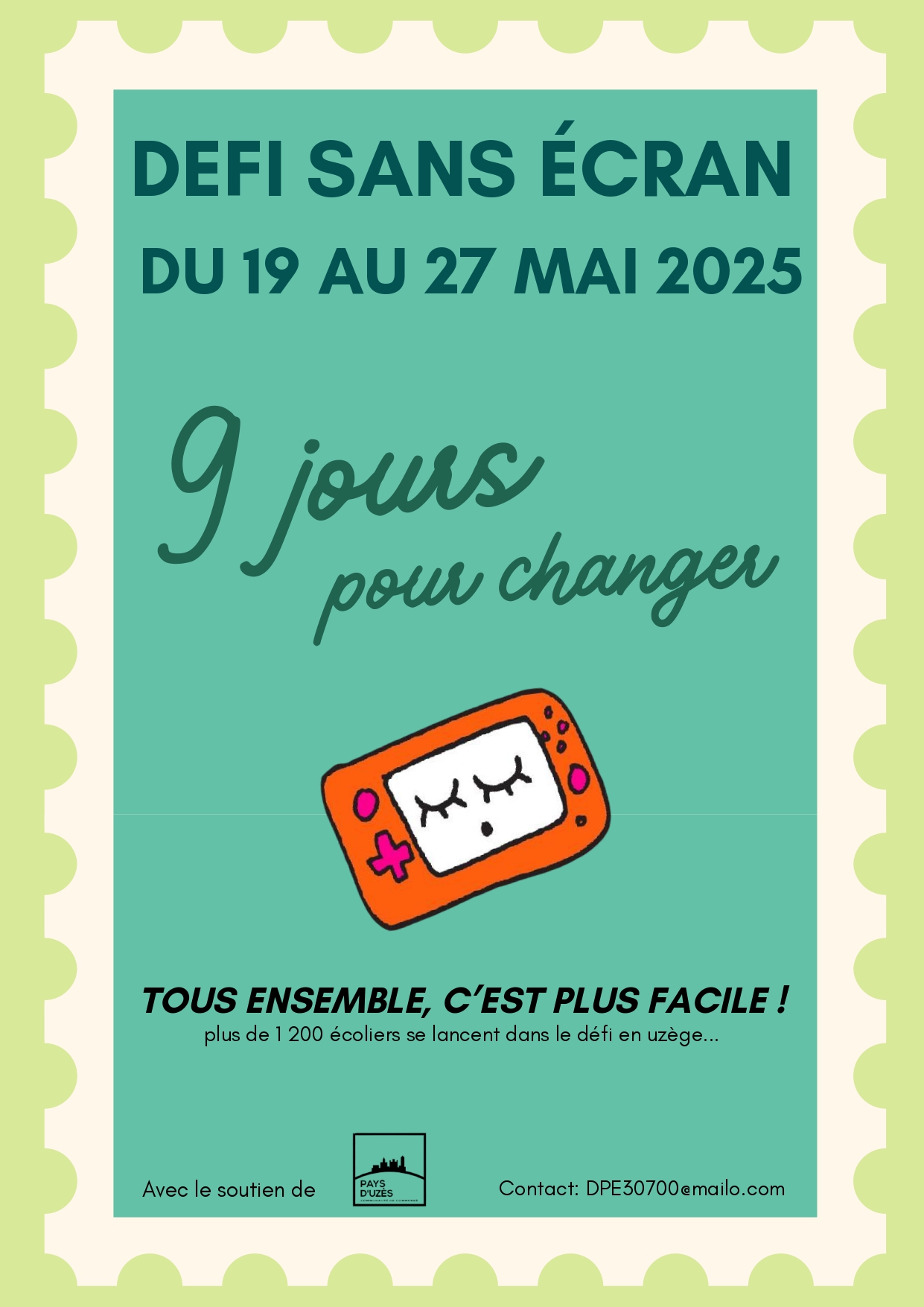 9 JOURS SANS ECRAN