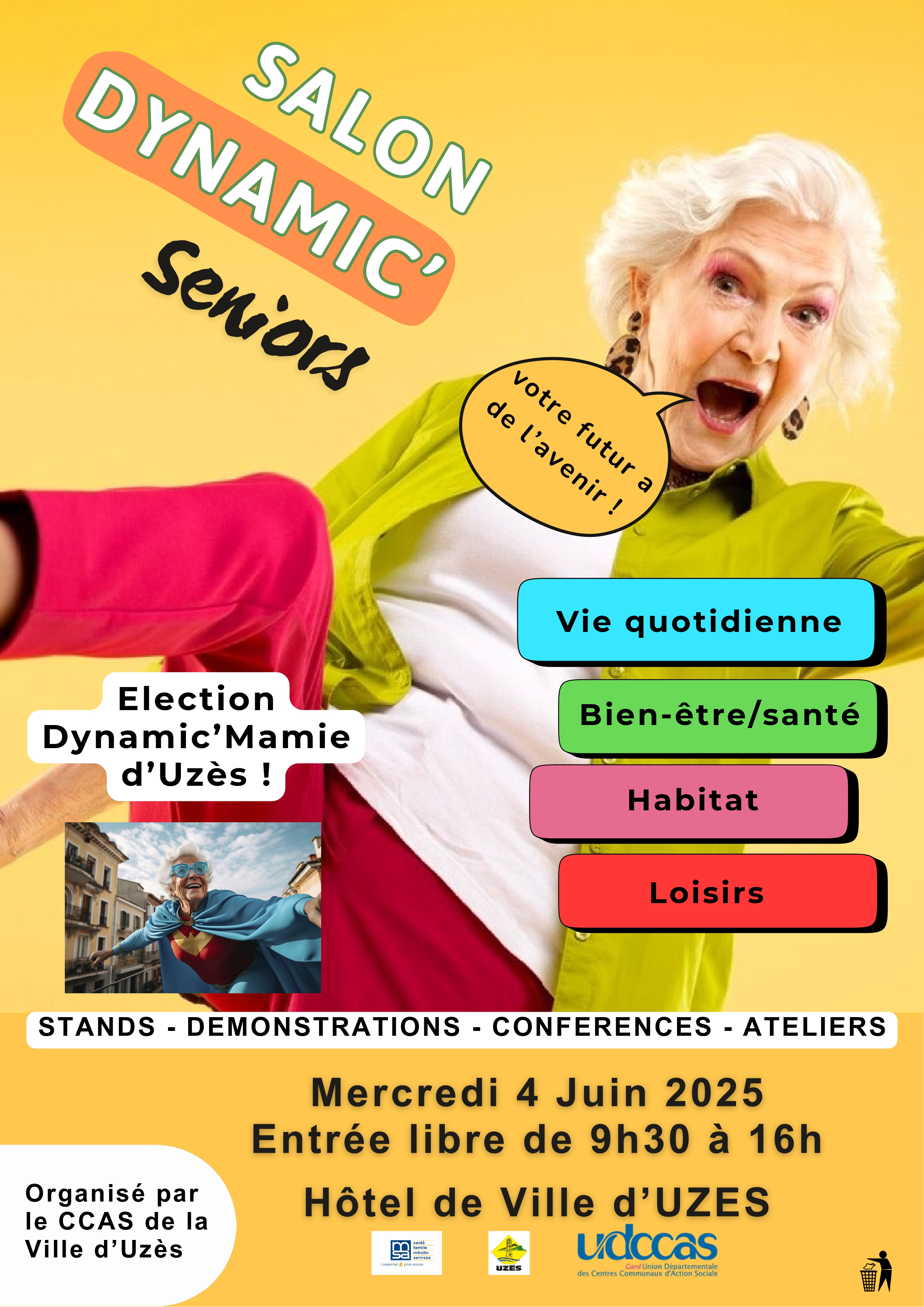 SALON DYNAMIC' SENIOR UZES