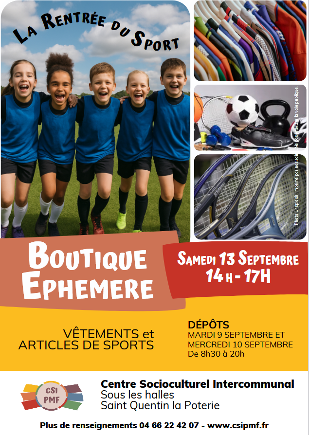 BOUTIQUE EPHEMERE SPORT