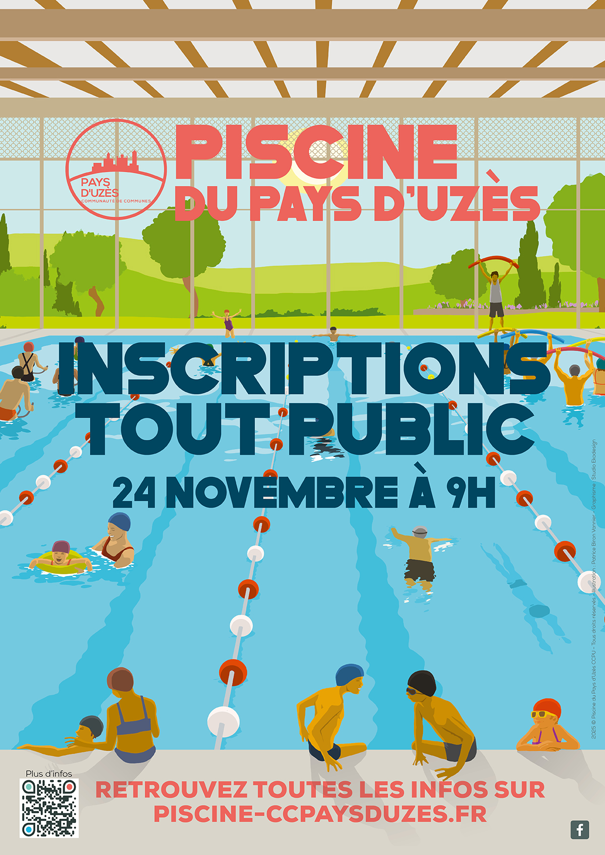 INSCRIPTIONS PISCINE